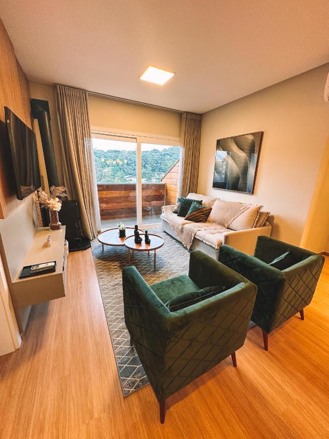 Apartment Apto Novo Em Gramado, A 3 Minutos Da Rua Coberta *