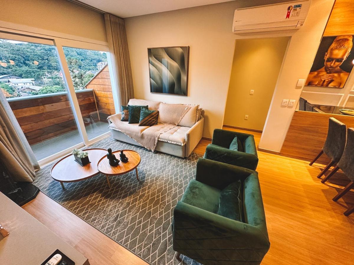 Apartment Apto Novo Em Gramado, A 3 Minutos Da Rua Coberta *